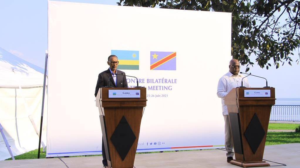 Президенты Руанды и Конго