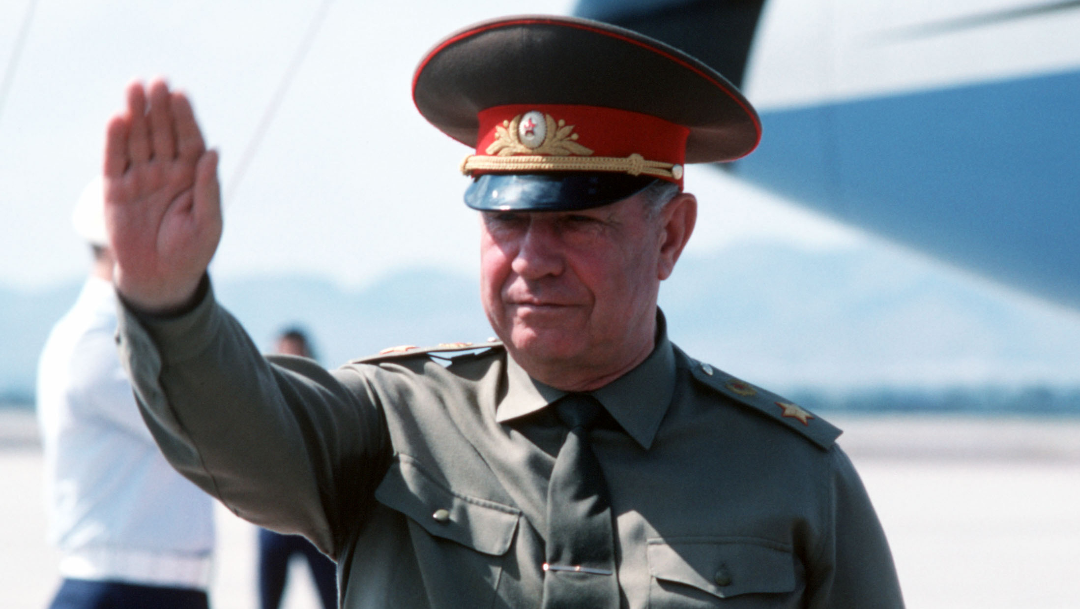 Министр обороны СССР Дмитрий Язов в 1989 году