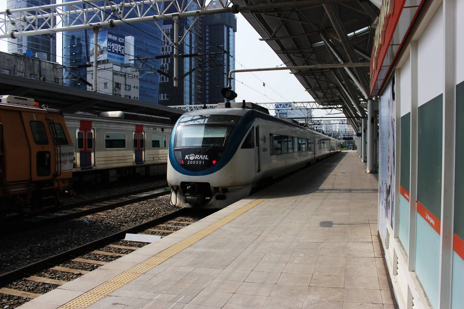 поезд, Южная Корея