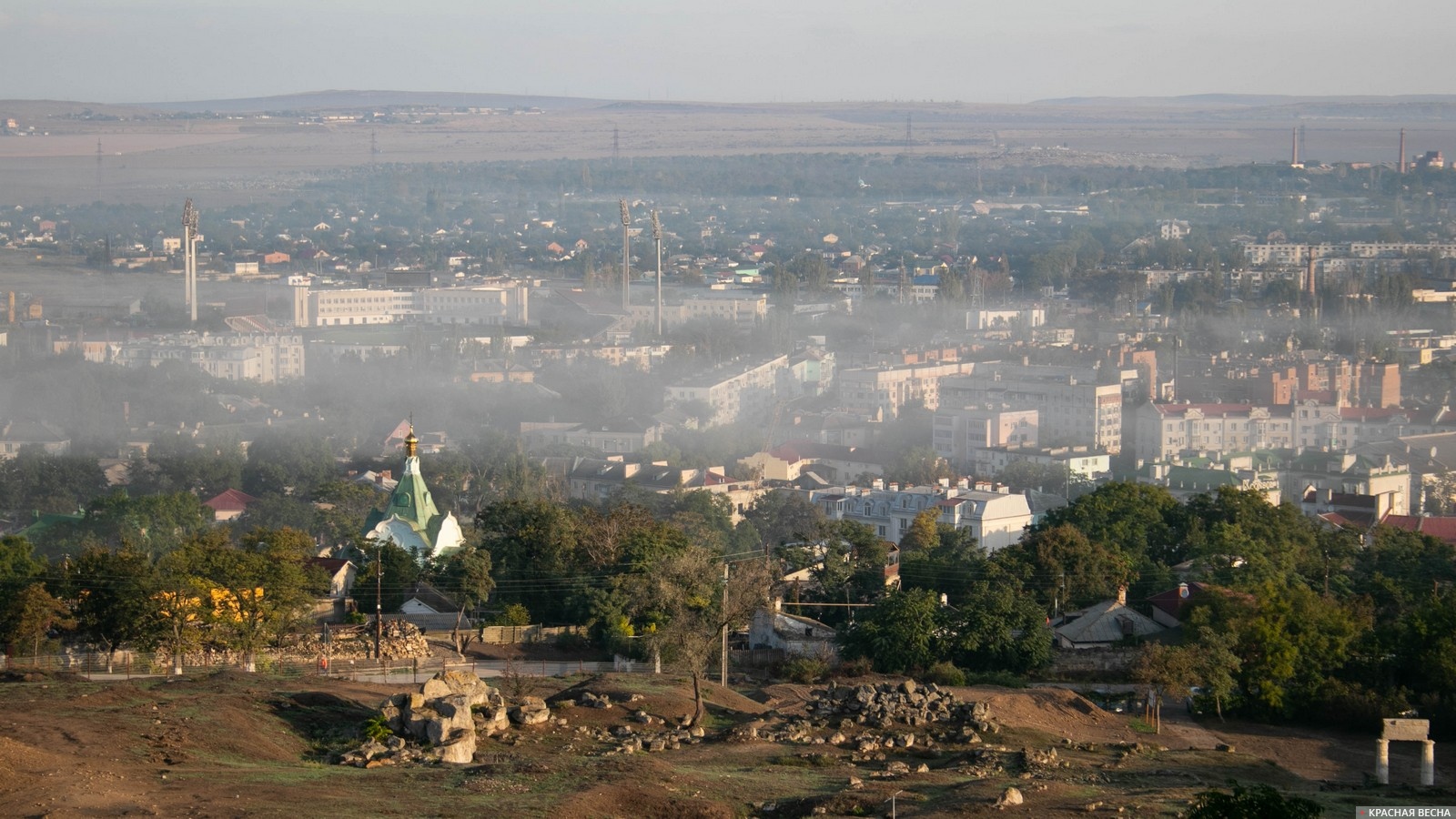 Вид на Керчь. Крым
