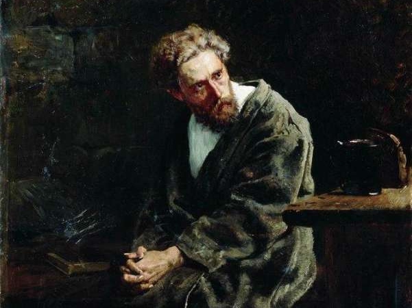 Владимир Маковский. Узник (фрагмент). 1882