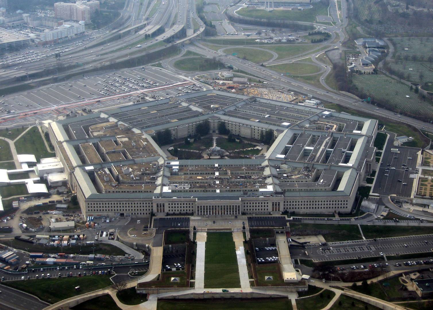 Пентагон, штаб-квартира Министерства обороны США