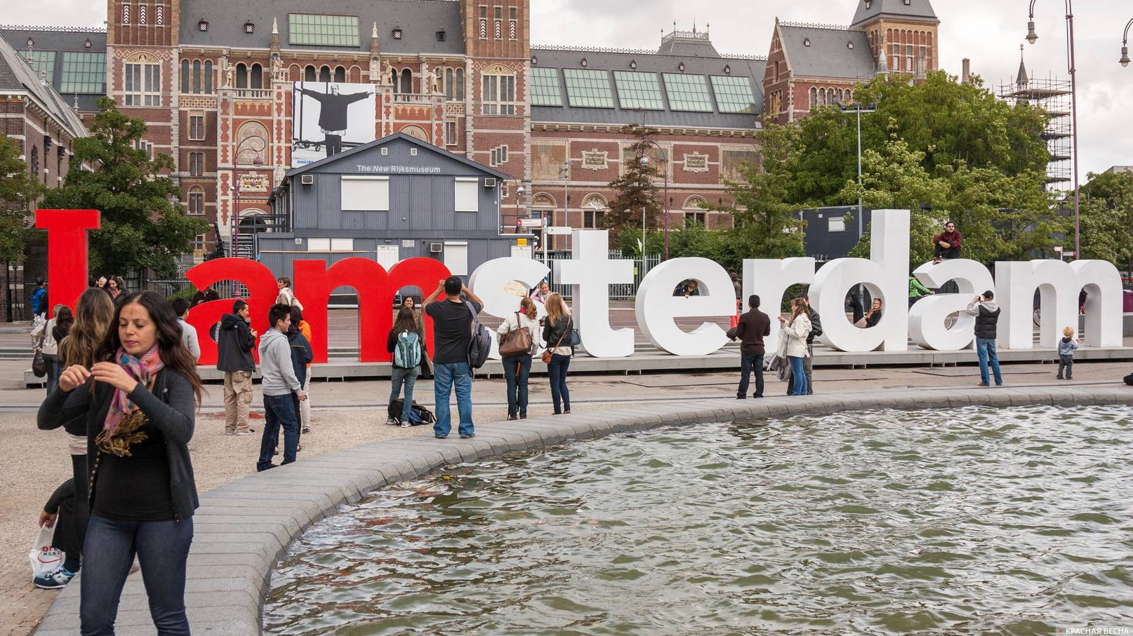 Знак I Amsterdam, Амстердам, Нидерланды