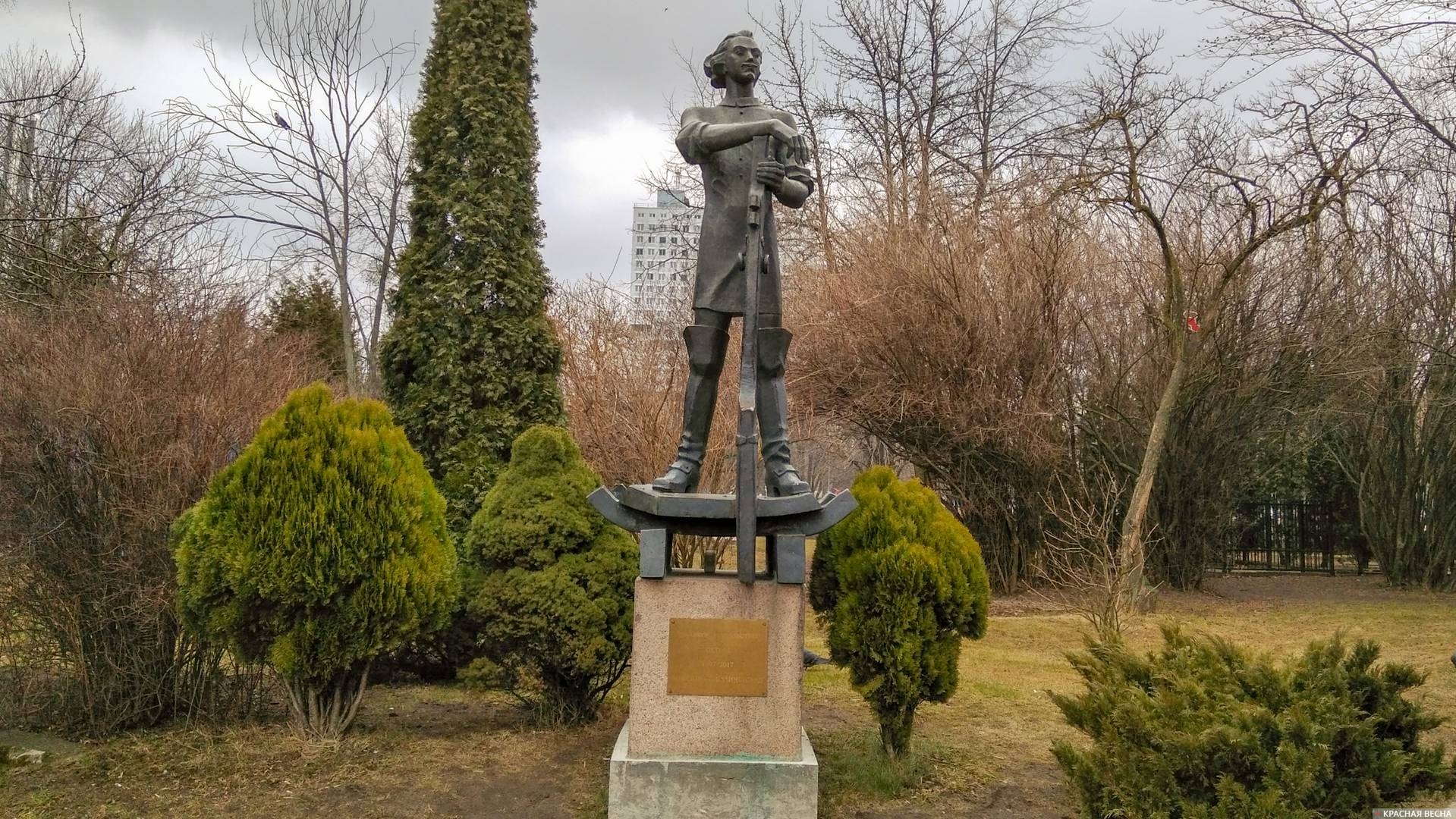 Памятник Петр I первый Остров Канта Калиниград