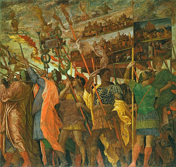 Андреа Мантенья. Триумф Цезаря. 1485—1488
