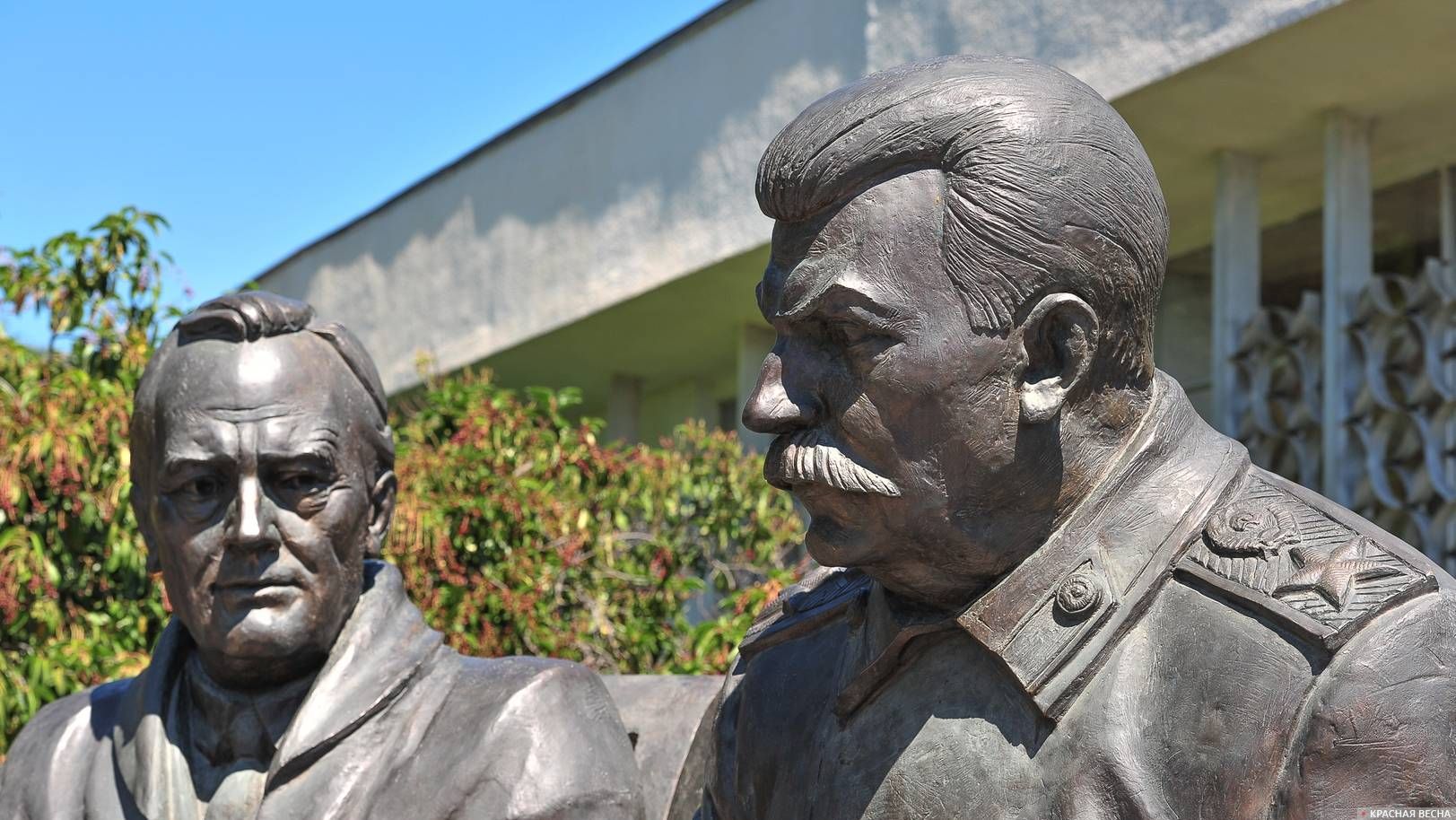 Рузвельт и Сталин. Крым