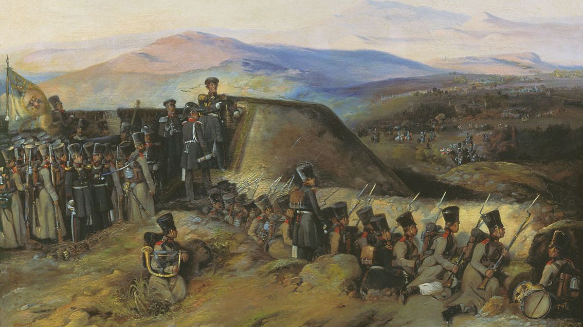 Боевой эпизод Русско-турецкой войны 1828–1829 гг.