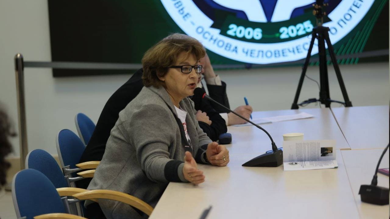 Элина Жгутова на конференции «Культурная и образовательная политика как основа суверенного государства»