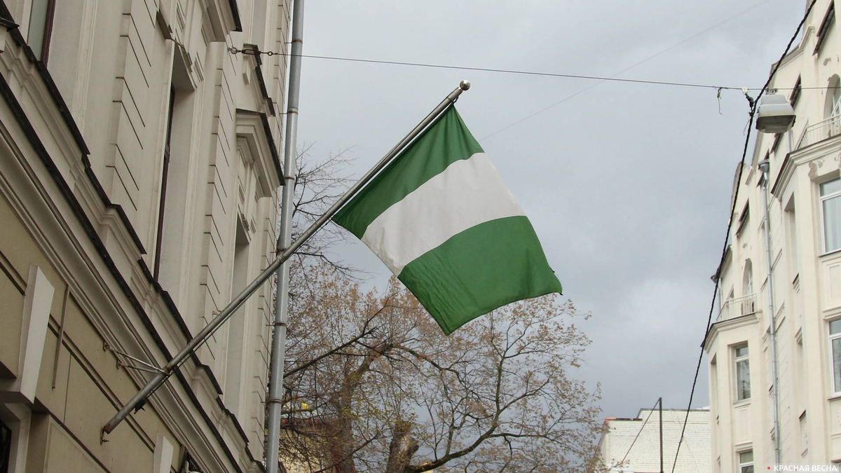  Флаг Федеративной Республики Нигерия 