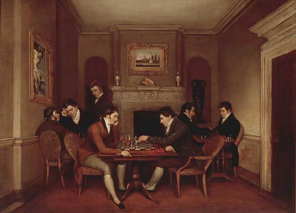 Томас Лиминг. Портреты джентльменов из Херефордского шахматного общества. 1818
