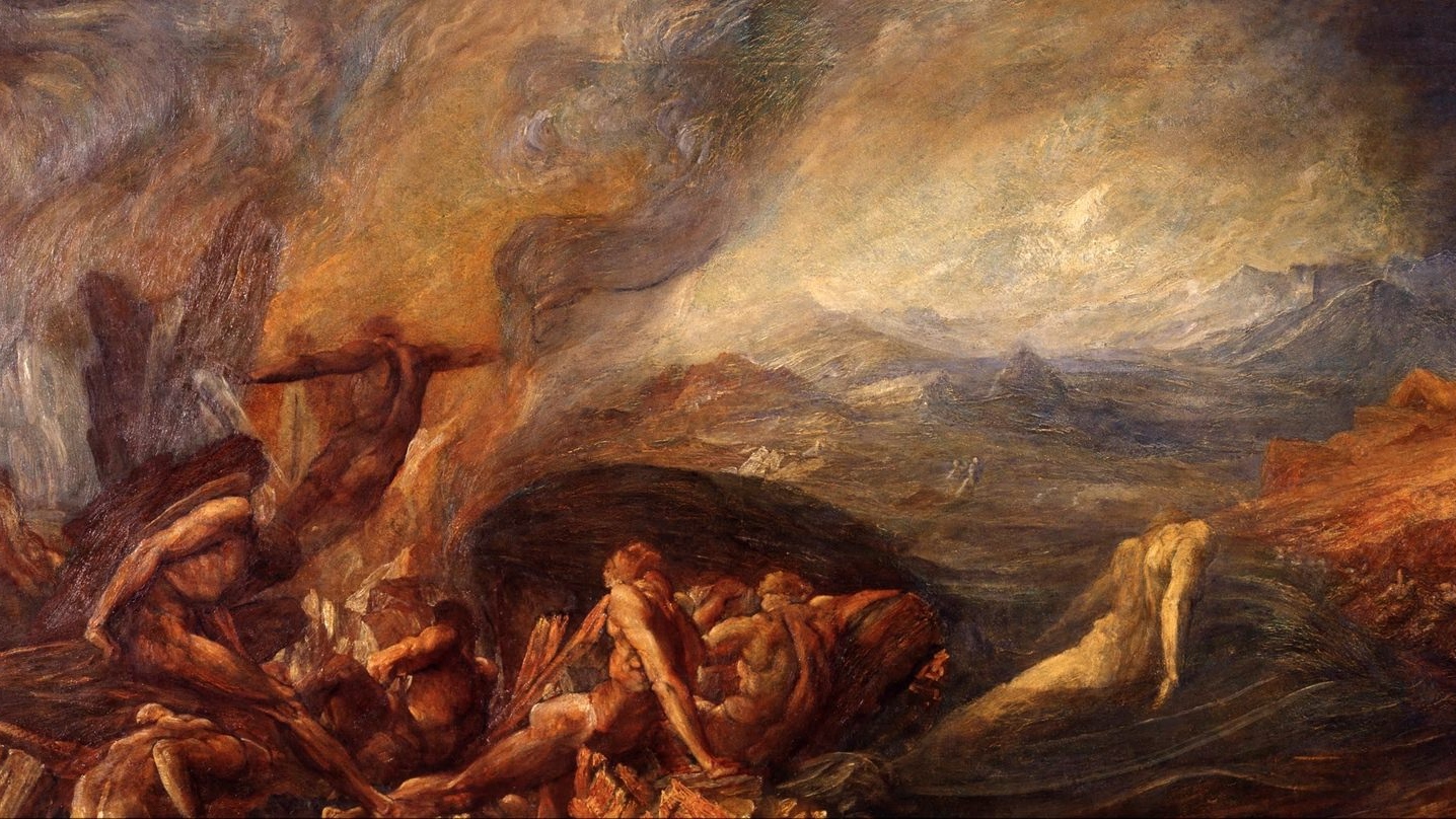 Джордж Фредерик Уоттс. Хаос (фрагмент). 1882