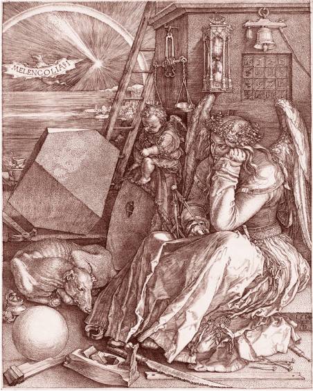 Альбрехт Дюрер. Меланхолия. 1514 г