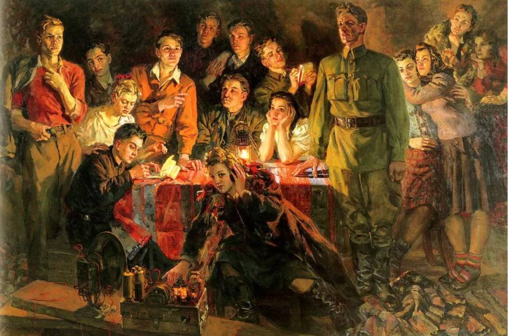 Павел Соколов-Скаля. Краснодонцы. 1948