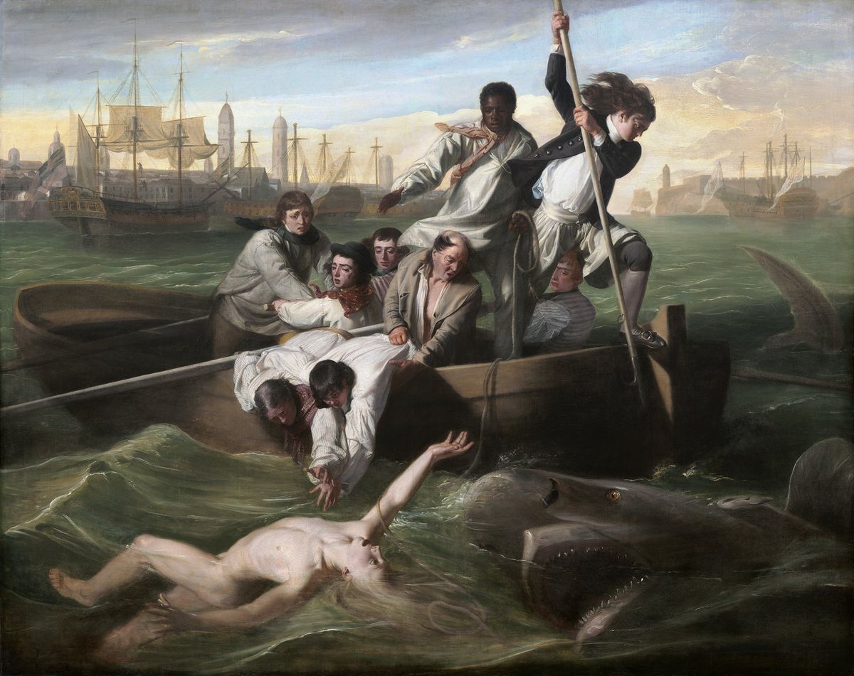 Джон Синглтон Копли. Уотсон и акула. 1778