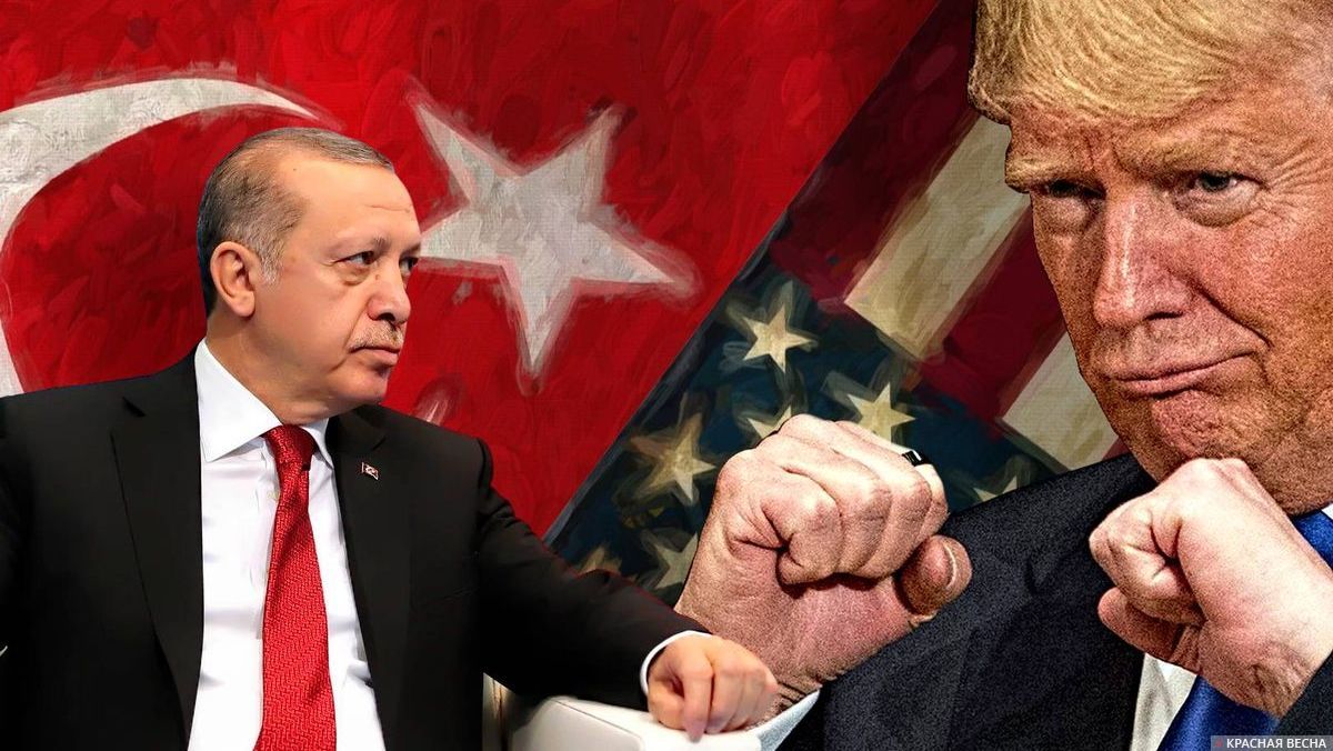 Р. Эрдоган и Д. Трамп