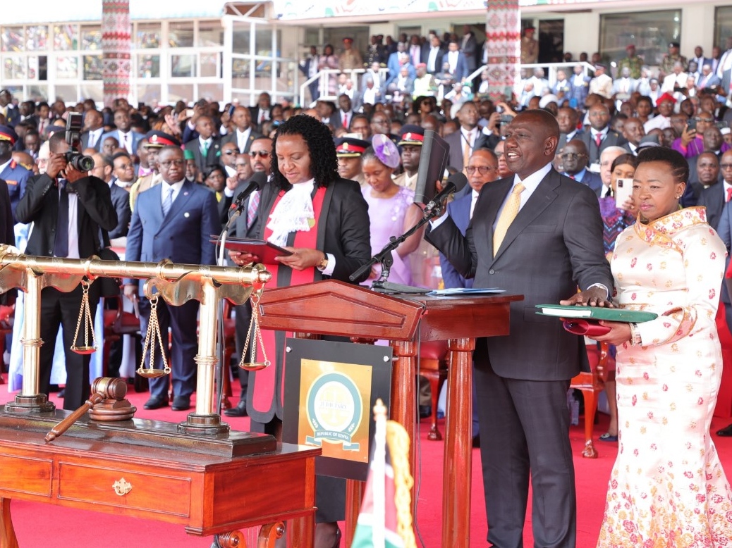 Присяга президента Кении Уильям Самоэй Руто