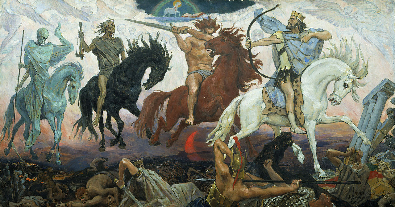 Виктор Васнецов. «Воины Апокалипсиса». 1887 год.