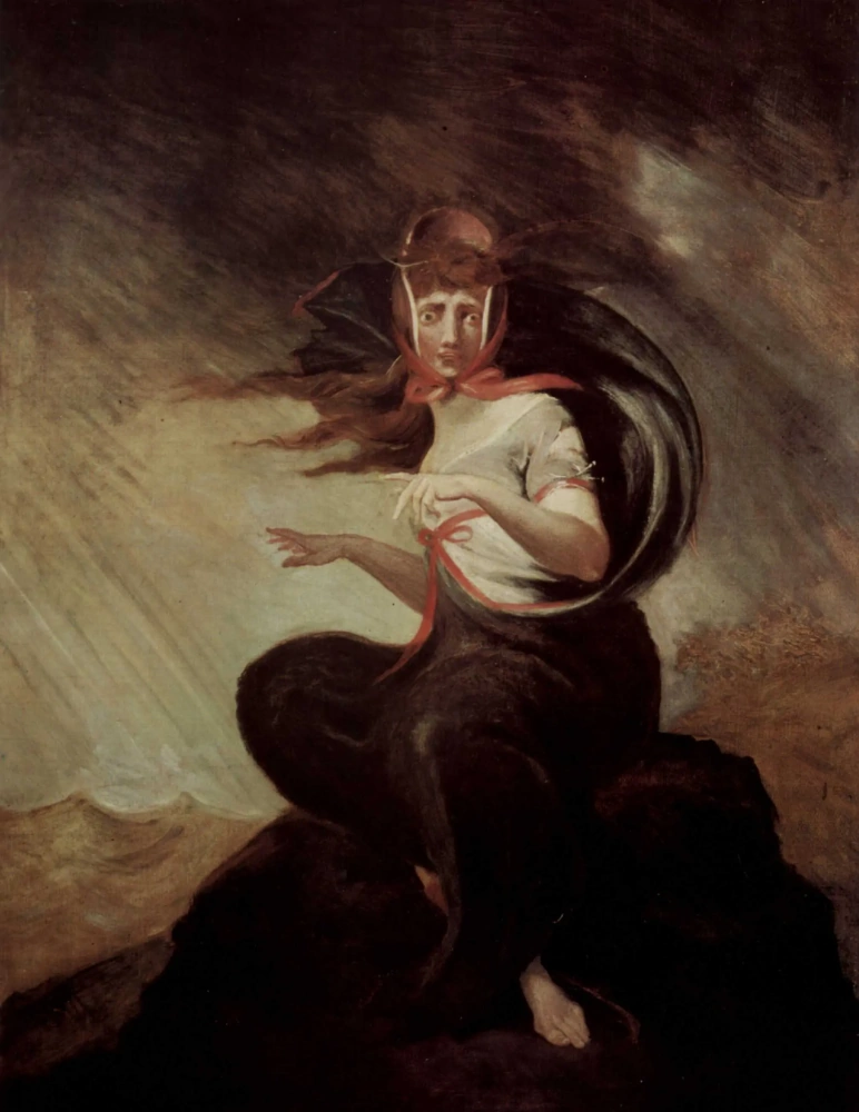 Иоганн Генрих Фюссли. Безумная Кейт. 1806
