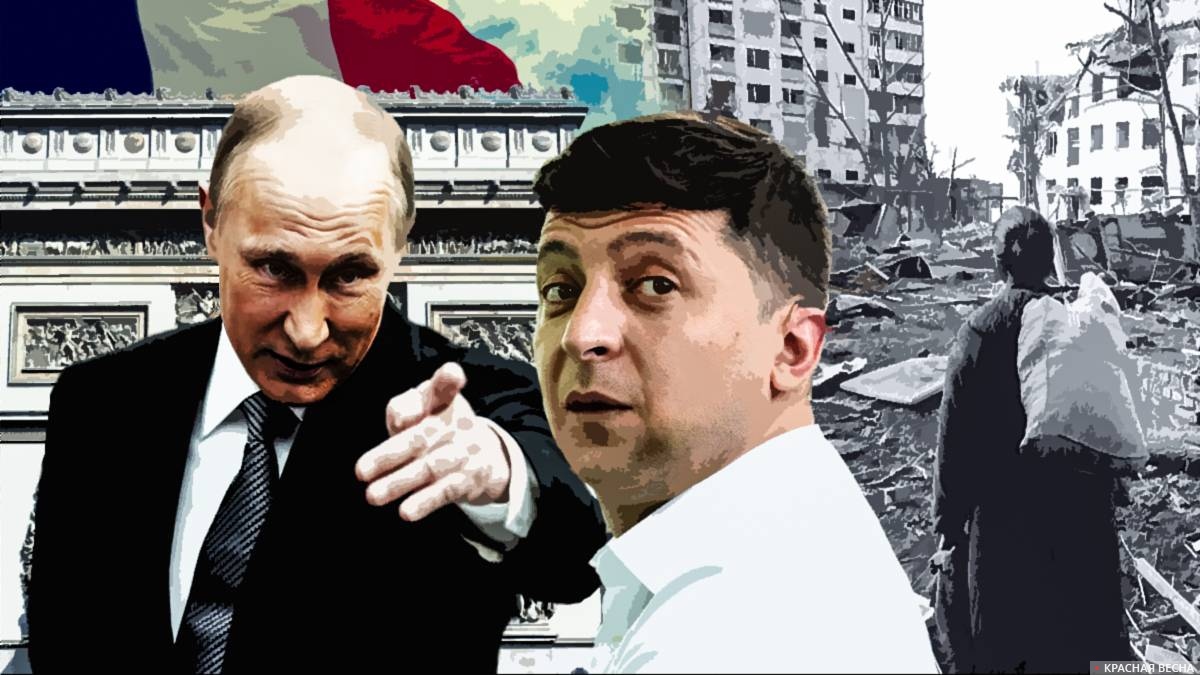 Зеленский выразил согласие на встречу с Путиным «без каких-либо условий»