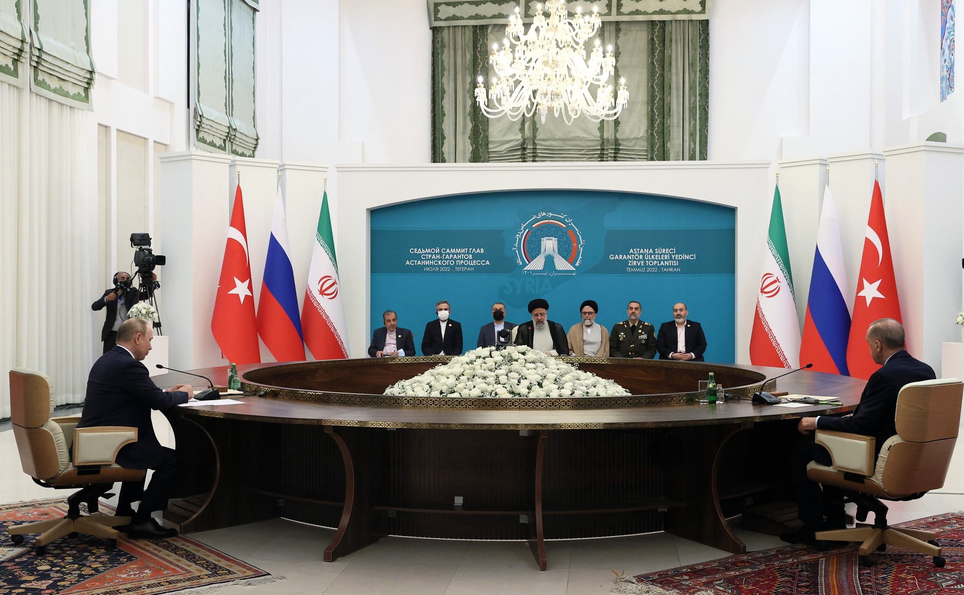 Встреча глав государств России, Турции и Ирана