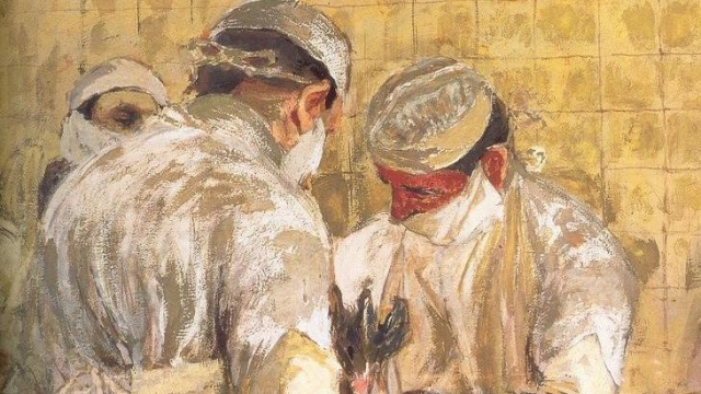 Жан Эдуар Вюйер. Хирурги (фрагмент). 1914