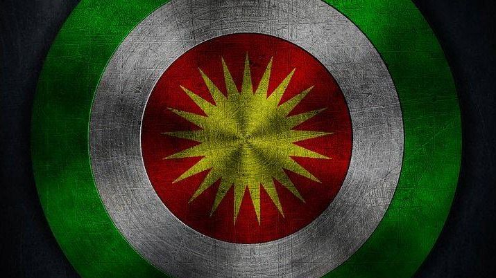 флаг, курдистан, курд