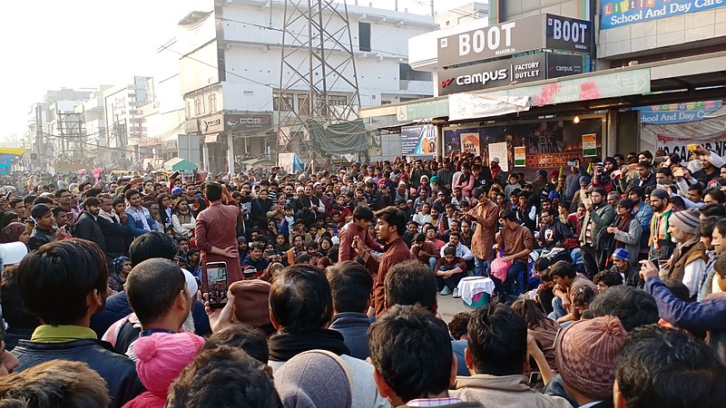 Уличные протесты в Шахин Баг. 15 января 2020. wikipedia.org