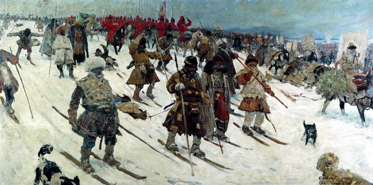 Сергей Иванов. Поход Войска Московской Руси, XVI век. 1903