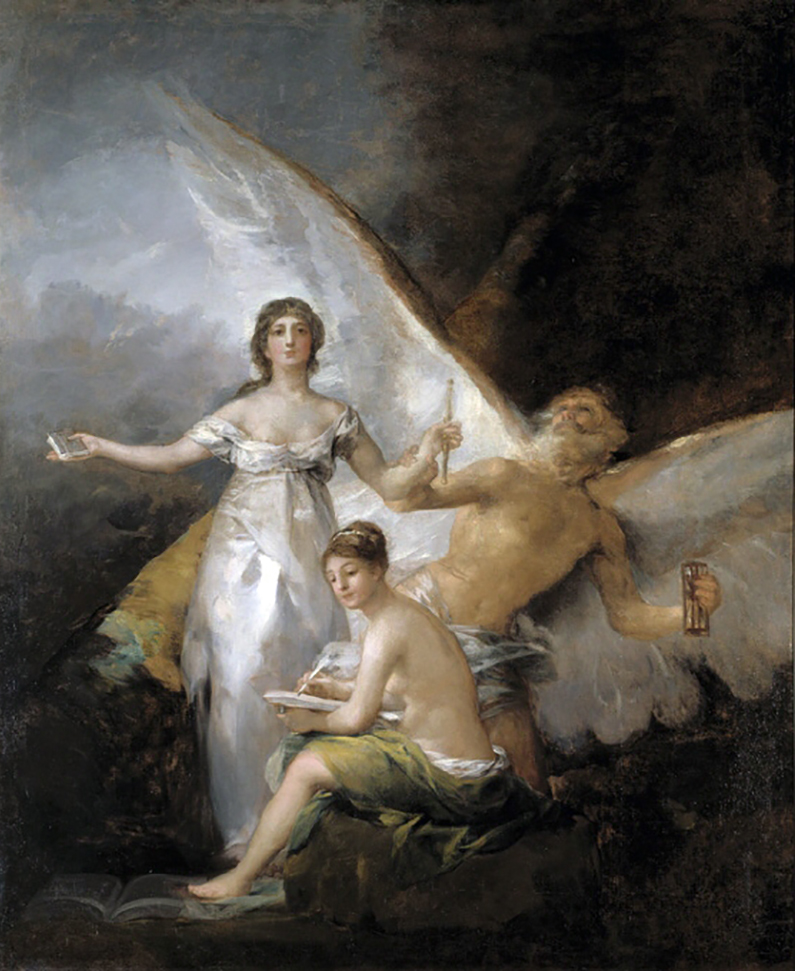 Франсиско Гойя. «Правда, время и история». Примерно 1797–1812