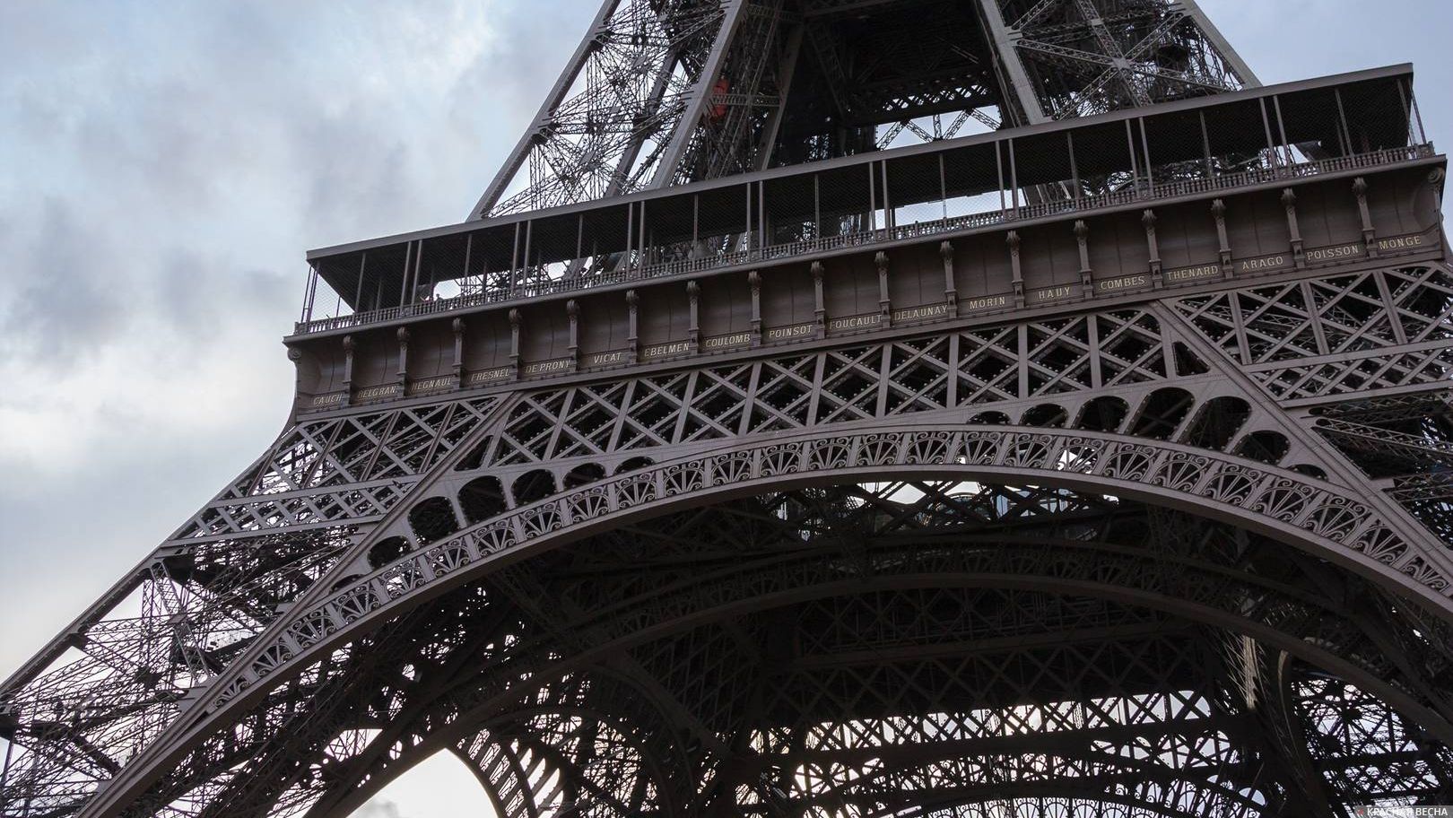 Эйфелева башня. Париж, Франция