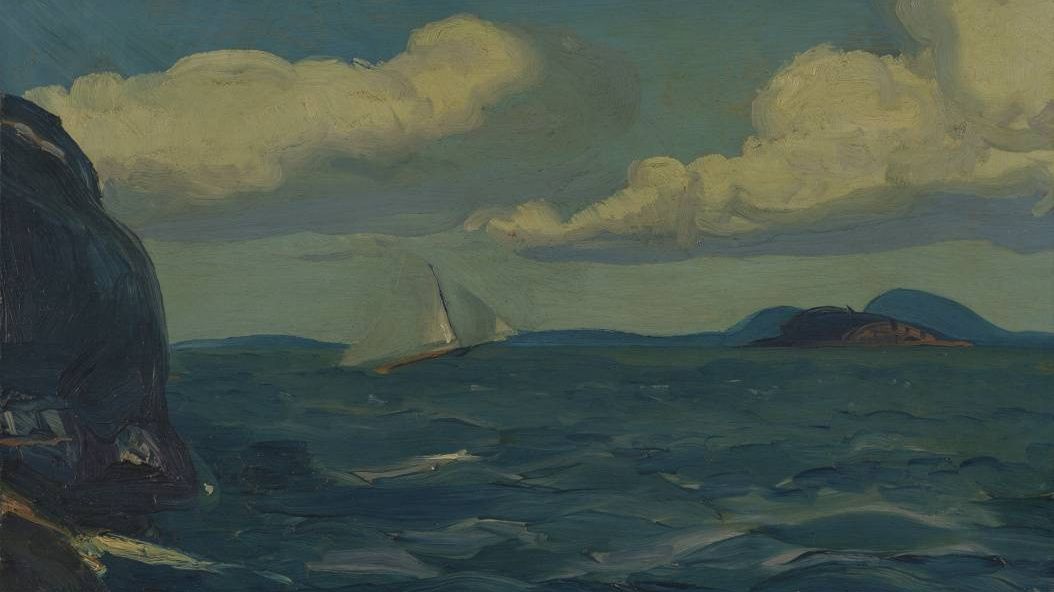 Джордж Уэсли Беллоуз. Свежий ветер. 1913