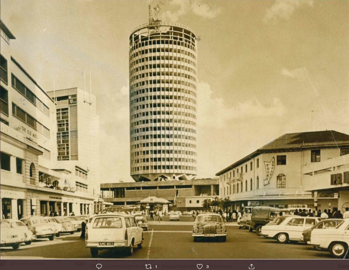 Строительство отеля Hilton. Кения Найроби