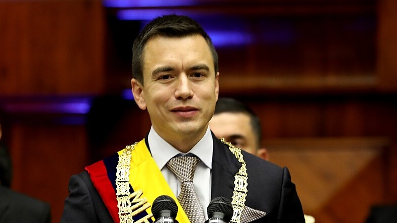 Даниэль Нобоа — Президент Эквадора