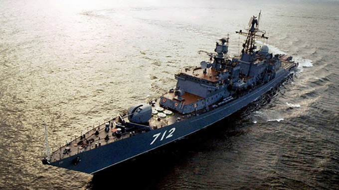 Сторожевой корабль «Неустрашимый» Балтийского флота (архив)