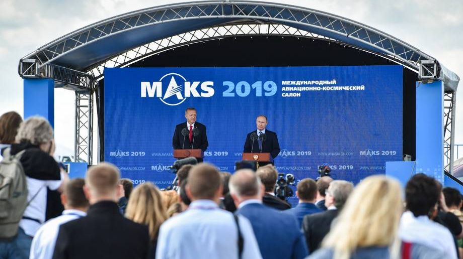 Президент России Владимир Путин открыл МАКС-2019