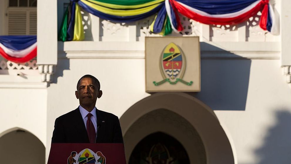 Бывший президент США Барак Обама в Танзании