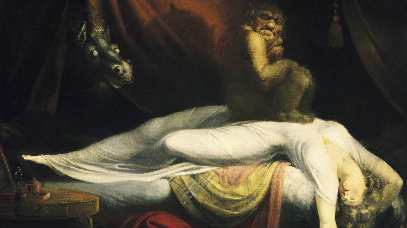 Иоганн Генрих Фюссли. Ночной кошмар. 1781