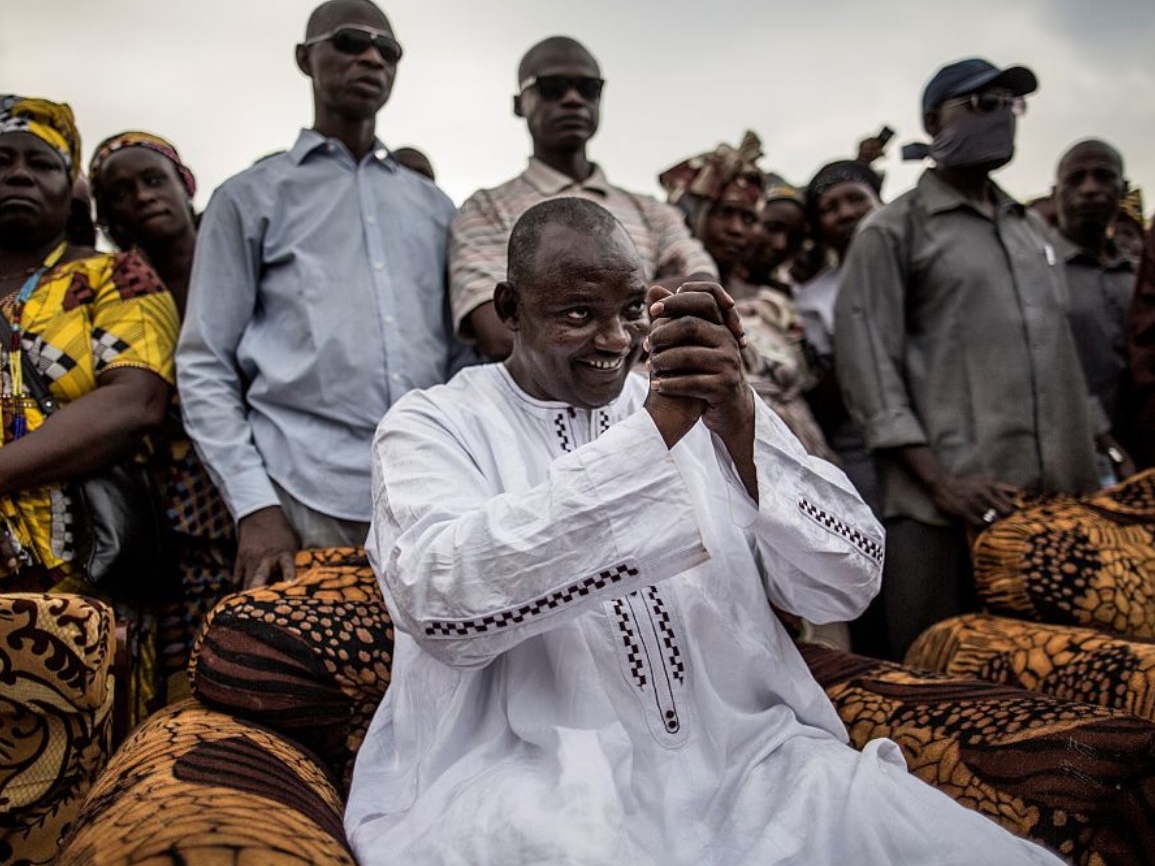 Президент Гамбии Адама Бэрроу