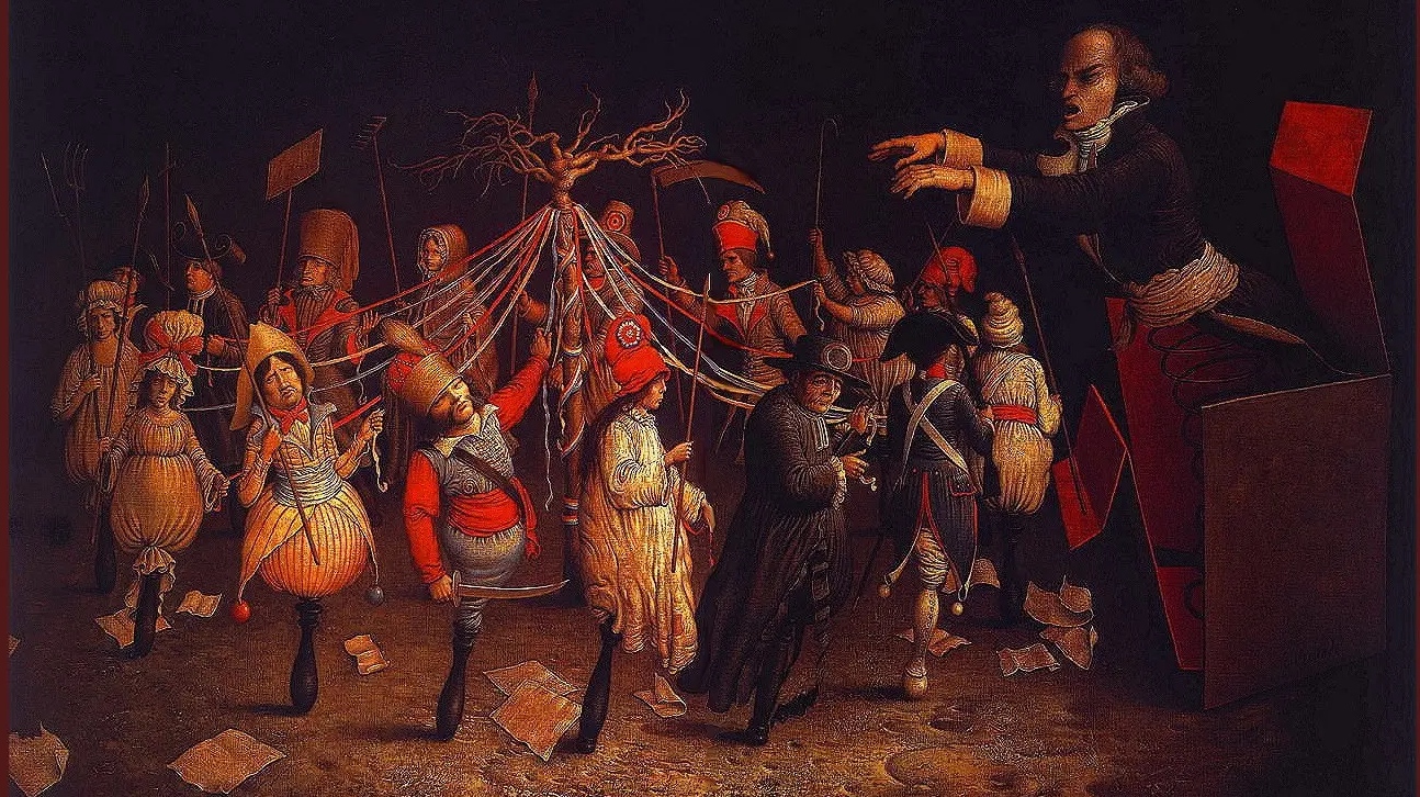 Клод Верлинд. Марионетки. 1927