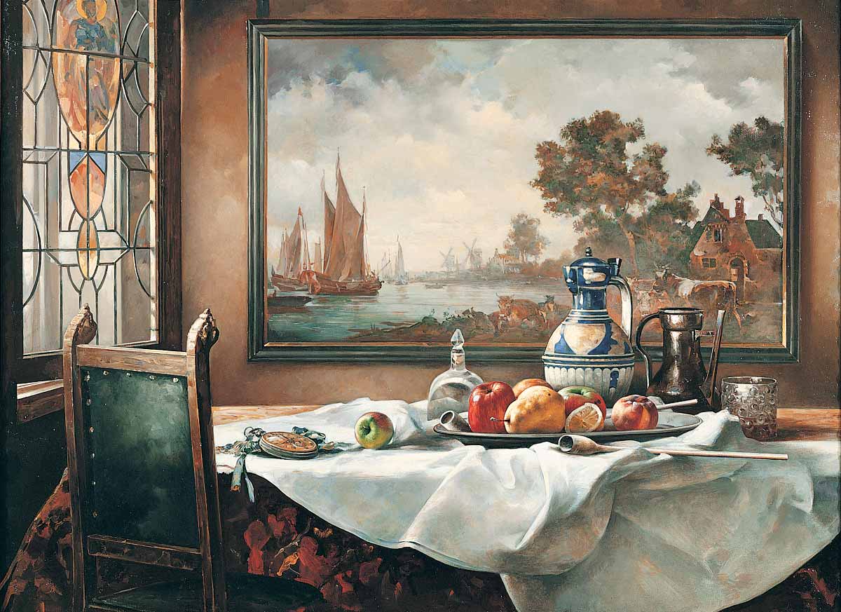Воспоминание о Голландии. Холст, масло, 130×170 см, 1997 г