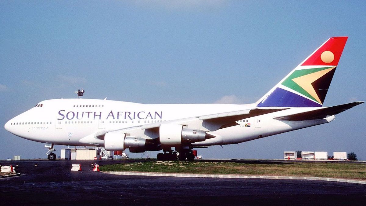 Самолет South African Airways