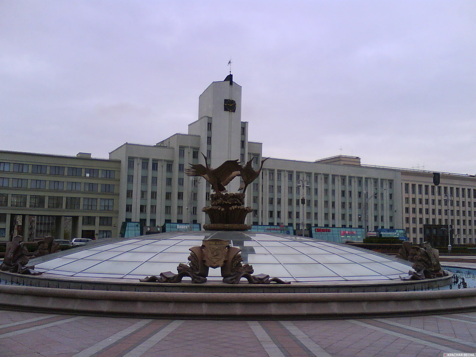 Белоруссия Минск Площадь Независимости