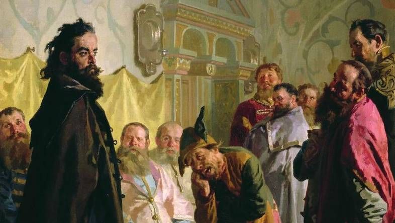 Николай Неврев. Опальный боярин. 1891 год.