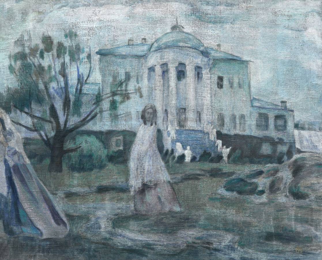 Виктор Борисов-Мусатов. Призраки. 1903