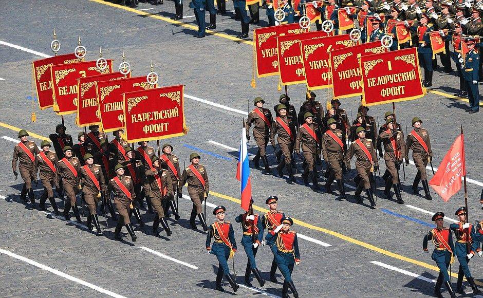 Парад в честь 70-летия Великой Победы
