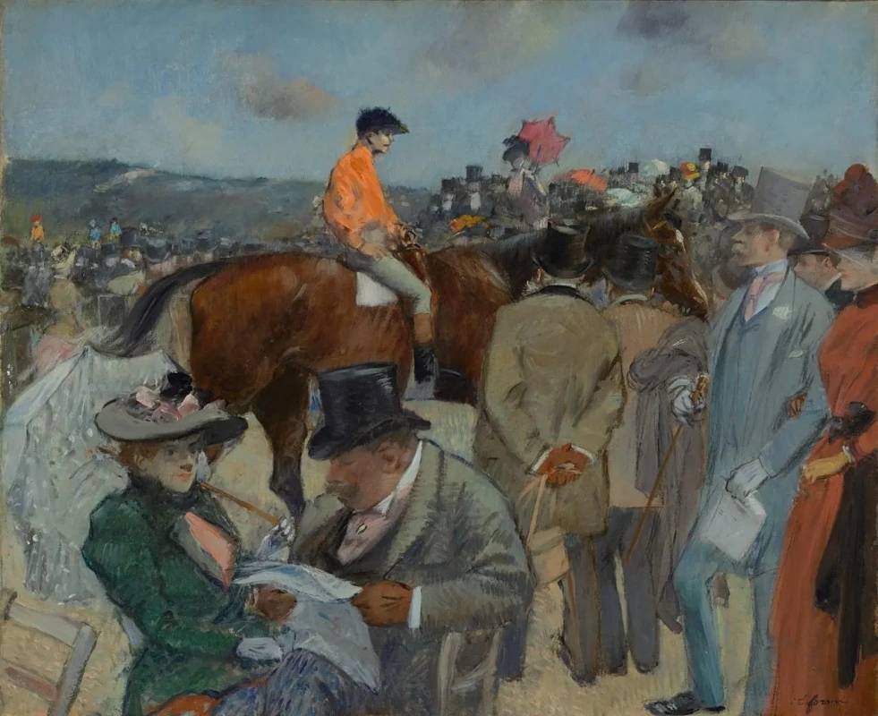Жан-Луи Форен. Скачки. 1880-е