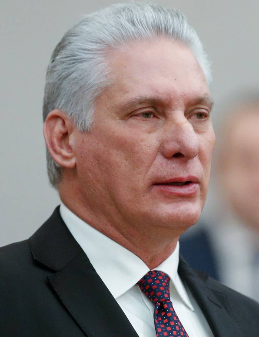 Президент Республики Куба Мигель Диас-Канель Бермудес