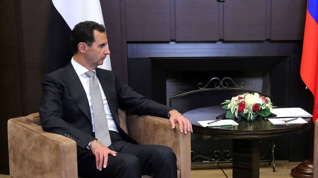 Президент Сирии Башар Асад посетил Россию