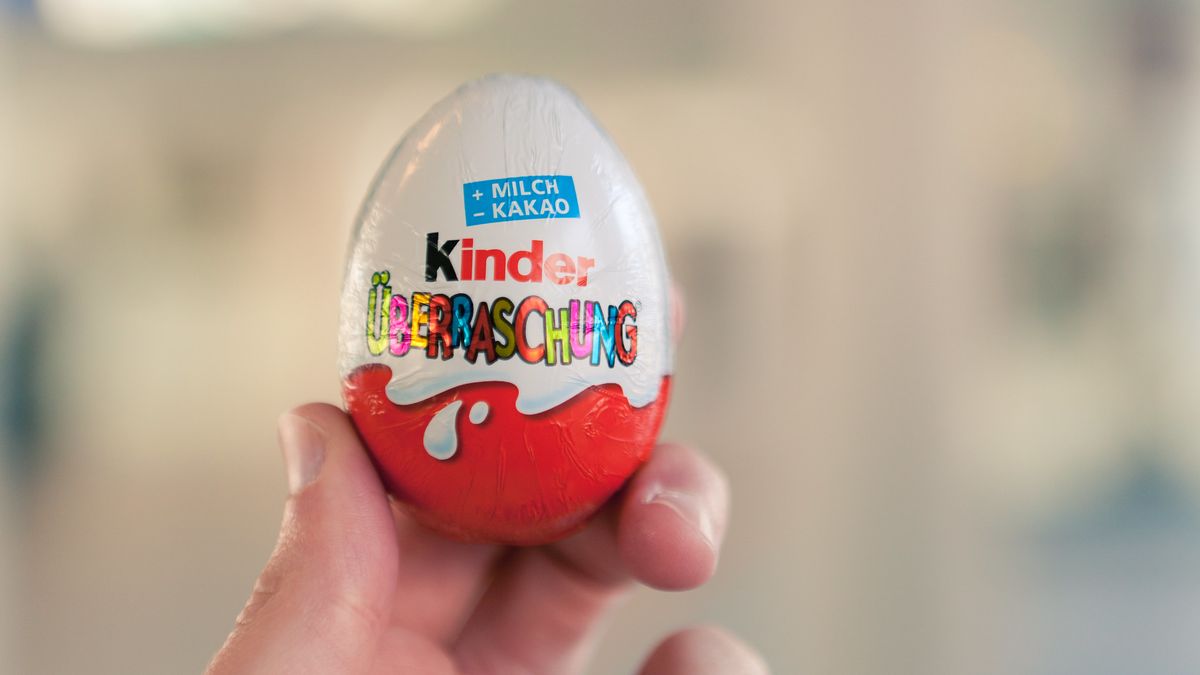 Kinder chocolate eggs illegal on sale