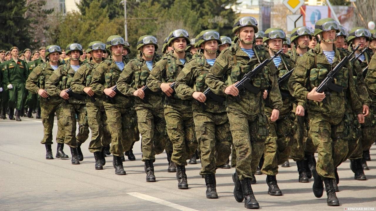Вооруженные силы РФ. Парад Победы